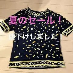 【新品未使用】LEONARD FASHION 半袖Tシャツ レオナール ブラウス 美品 レオナール LEONARD FASHION シャツ ブラウス 半袖