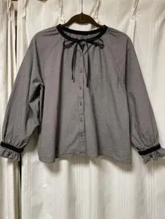 【SM2】サマンサモスモス　柄アソートクレリック前後2WAYブラウス