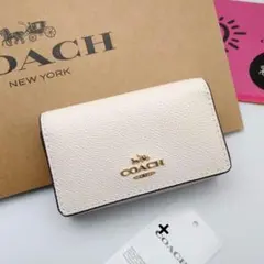 新品　COACH　キーケース　キーリング　レディース