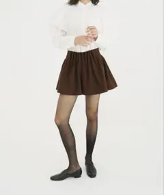 CLANE LOW WAIST TUCK SHORT PANTS