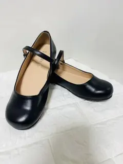arisana【アリサナ】23センチフォーマル黒色靴 入学式卒業式発表会ドレス