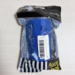 レガース サッカー ジュニア用 シンガード スネあて 青 ブルー スポーツ 保護