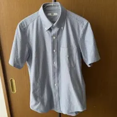 UNIQLO ユニクロ 半袖ストライプシャツ XSのサムネイル