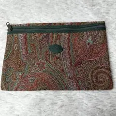 未使用品 ETRO エトロ　ペイズリー　ポーチのサムネイル