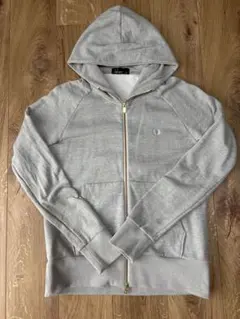 FRED PERRY ジップアップパーカー グレー XS
