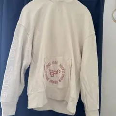 the gap フード付きパーカー クリーム色