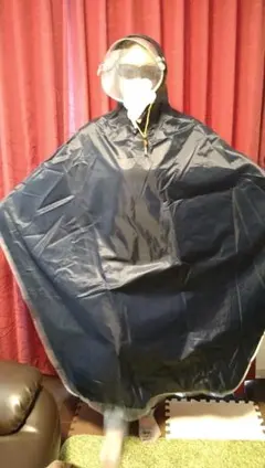 梅雨 学生 レインポンチョ レインコート 雨具 カッパ 自転車 バイク 通勤通学