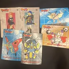 ドラゴンクエストVI カードシール6枚セット