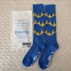 King Gnu キングヌー セントラル　グニャクラウン　ソックス　靴下　ブルー