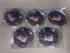 5点　鬼滅の刃 刀鍛冶の里編 絵巻 終ノ巻 箔押し 缶バッジ　憎珀天　57mm