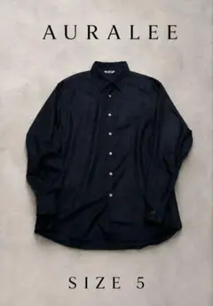 AURALEE 25AW SUPER LIGHT WOOL SHIRT 5のサムネイル