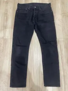 Levi's 501sスキニーデニム ブラック W31 L30