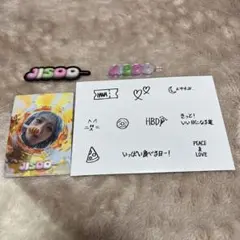 HANA JISOO ジス ステッカー シール セット