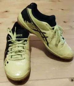 asics フットサルシューズ イエロー/ブラック