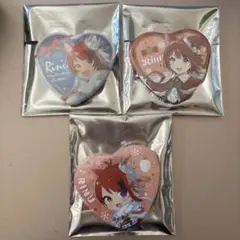 莉犬 ハート 缶バッジ クリスマス 2022 Strawberry winter