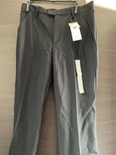 ジーユーのキックフレアパンツ L ブラック