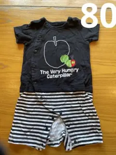 はらぺこあおむしロンパース80