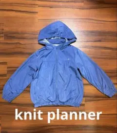 knit planner フード付きウインドブレーカー　130cm 林間学校のサムネイル