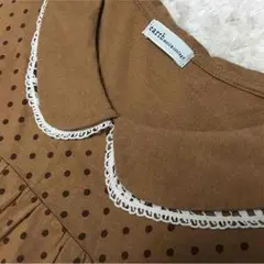 ドット柄ワンピース