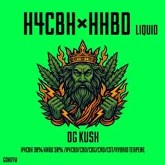 H4CBH × HHBDリキッド 1ml （PEACH MANGO） - メルカリ