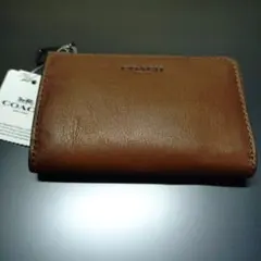 COACH ジップキーリング付きコインケース