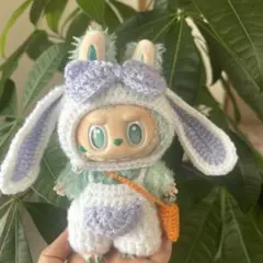 ラブブ服　ラブブ　labubu 服　17cm ハンドメイド着替え3点セット