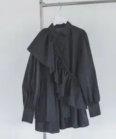 ユナイテッドアローズ ティアード ギャザー ロングスリーブ ブラウス