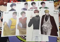 J168.人物ステッカー　韓国作家　黒いたぬき　バラ売り〇 kamimonoshopさんで黒いたぬきさんのステッカーまとめ売りを買いました
