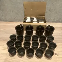 白鶴 片口 御猪口 陶器 美濃焼　酒器　家飲み　晩酌　業務用　居酒屋　飲食店