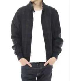 BARACUTA G9 beam別注 ブルゾン　薄手　リバーシブル　M ネイビーのサムネイル