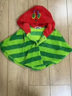 はらぺこあおむし　ポンチョ70〜90サイズ