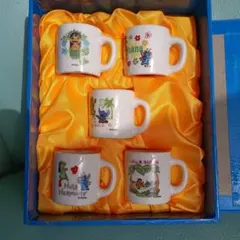 ディズニー、スティッチの超ミニカップセット