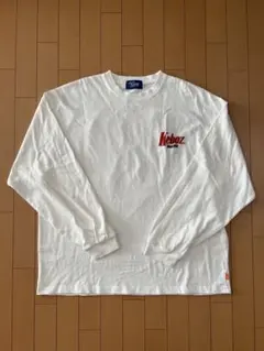 Keboz 長袖カットソー ホワイト Lサイズ