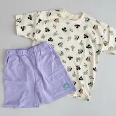 110 トップス　ズボン　セットアップ　ルームウェア　ミッキー　ディズニー