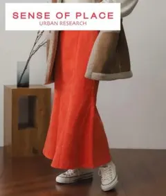 【SENSE OF PLACE by URBAN RESEARCH】S スカート