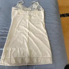 アイボリー レーストリム キャミソール