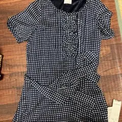 Natural Beauty Basic 半袖ひざ丈ワンピース