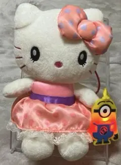 USJ限定　 ハローキティポシェット　ミニオンピカピカペンダント　2点セット