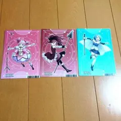 まどか☆マギカ まどマギ アニメイト 特典 ブロマイド まどか　さやか　杏子