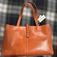 Polifonia オレンジブラウン バッグ 未使用品 三越