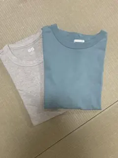 ユニクロ、GU Tシャツ二枚セット