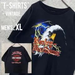 レア○USA製90s《ハーレーダビッドソン》両面プリントTシャツ/メンズXL