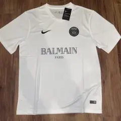 レア NIKE PSG BALMAIN コラボ Tシャツ ホワイト 2026年最新】NIKE × BALMAINの人気アイテム - メルカリ