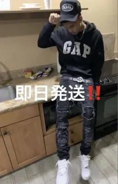 「SALE‼️希少sサイズ」gapパーカー　uk us drill drip