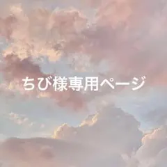 ちび様専用ページ