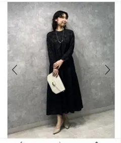 トゥモローランド　Ballsey ワンピース　ネイビー　サイズ34のサムネイル