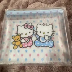 ハッピーくじ　ハローキティ D賞 フラットポーチ　②