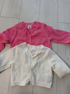 baby GAP メッシュカーディガン 2色セット 18-24ヶ月