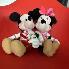 ディズニー ミッキー＆ミニー ぬいぐるみ ペアセット