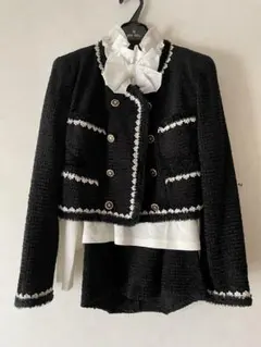 ロペ　ROPE セットアップ　スーツ　ツイード　セレモニー　ジャケット　スカート